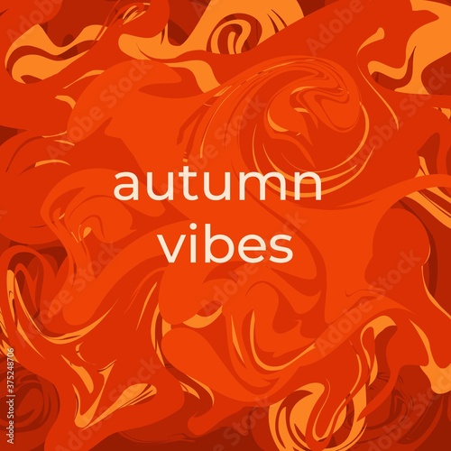 Abstract background, imitation of marble in orange-red autumn colors. suitable for presentation design and banner advertising