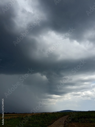 storm clouds over the field © Іванна Пікула