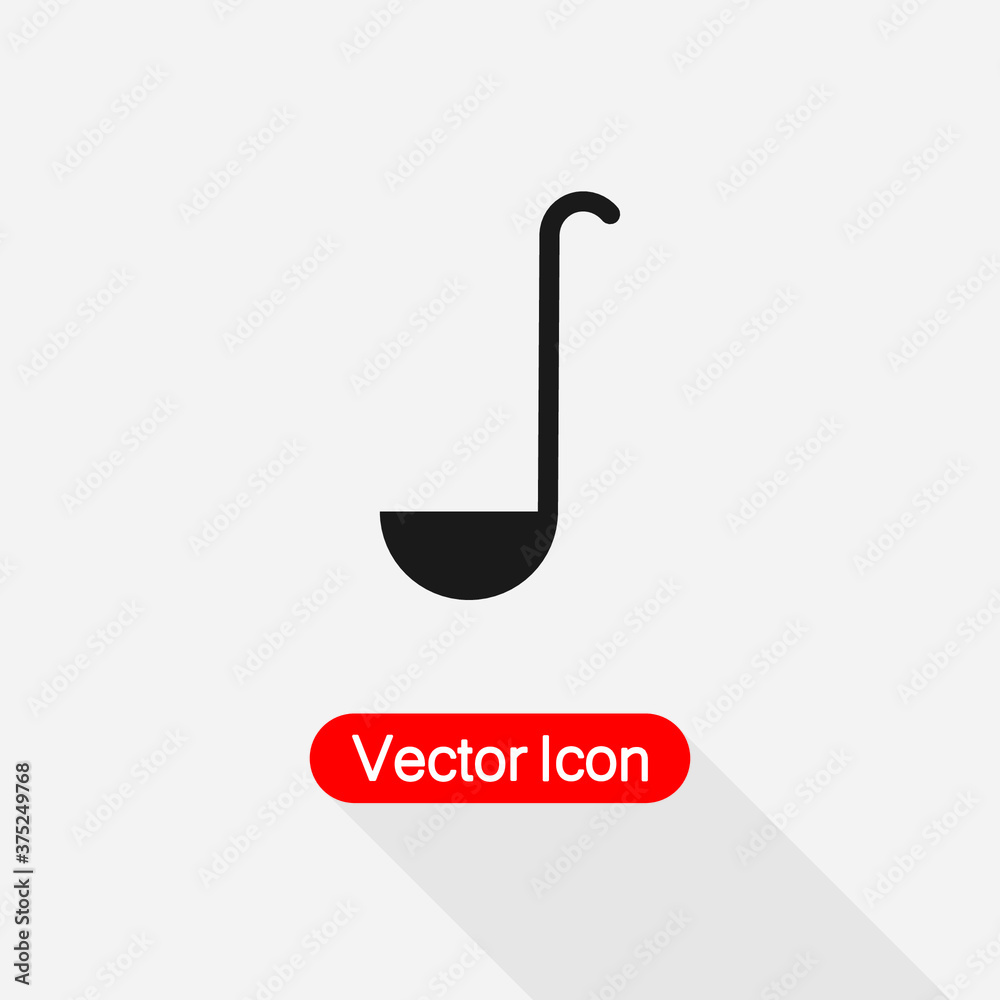 Ladle Icon Vector Illustration Eps10 Ladle Icon Vector Illustration Eps10