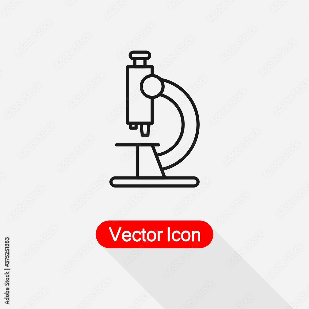 Microscope Icon Vector Illustration Eps10 Microscope Icon Vector Illustration Eps10