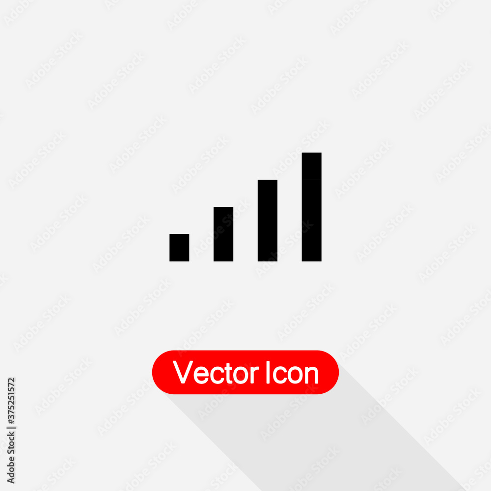 Mobile Signal Icon Vector Illustration Eps10 Mobile Signal Icon Vector Illustration Eps10