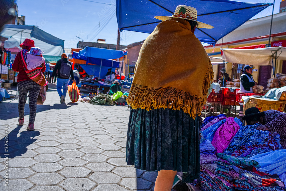 Vendedor Bolivia