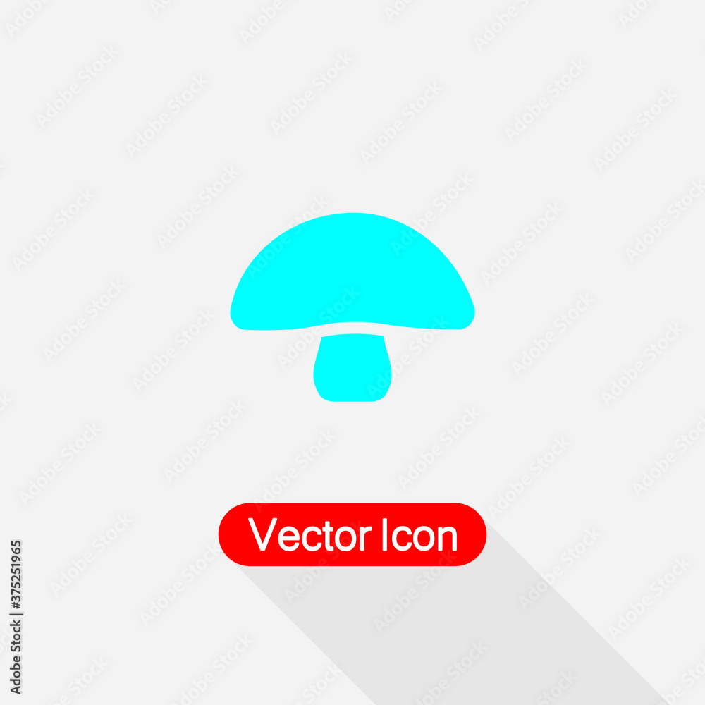 Mushroom Icon Vector Illustration Eps10 Mushroom Icon Vector Illustration Eps10