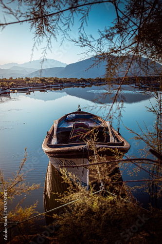 old fishing boat