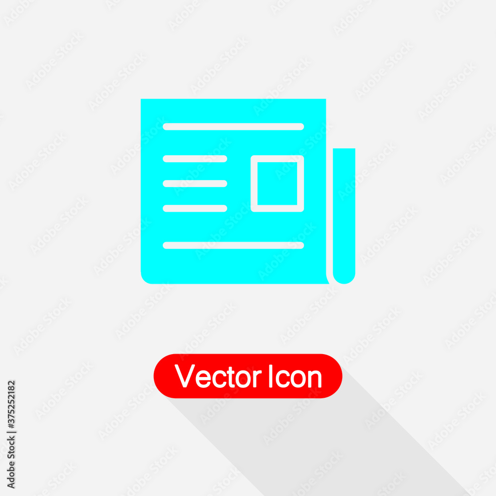 News Icon, Newspaper Icon Vector Illustration Eps10 News Icon, Newspaper Icon Vector Illustration Eps10