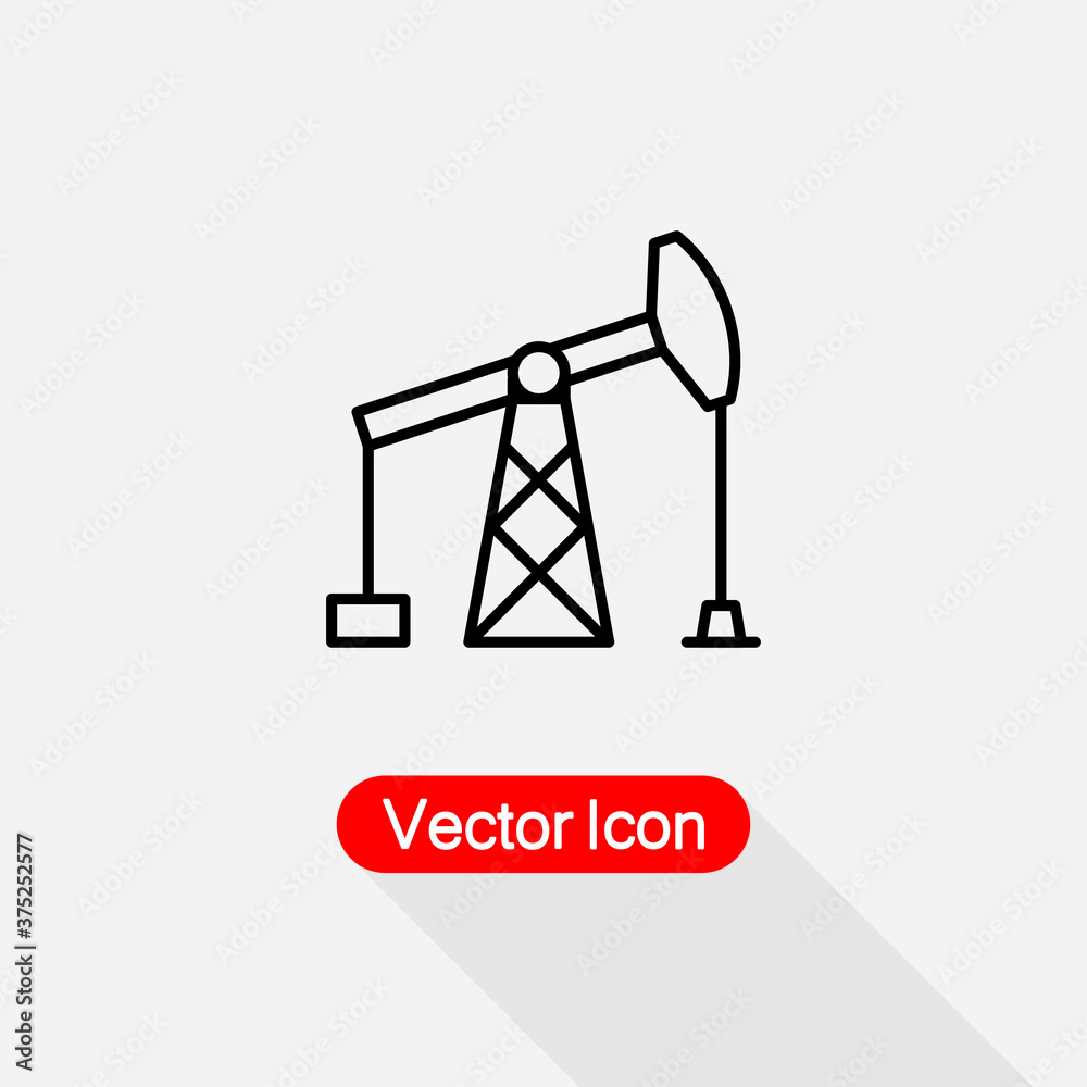 Oil Pump Icon, Oil Pump Logo Vector Illustration Eps10 Oil Pump Icon, Oil Pump Logo Vector Illustration Eps10