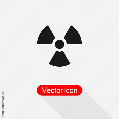 Radioactive Icon Vector Illustration Eps10