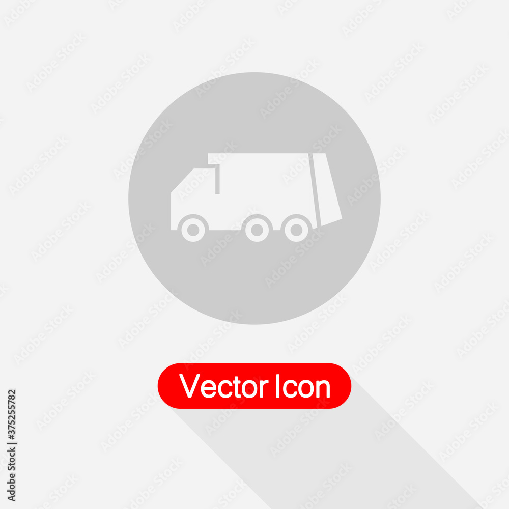 Recycle Truck Icon, Garbage Truck Icon Vector Illustration Eps10 Recycle Truck Icon, Garbage Truck Icon Vector Illustration Eps10