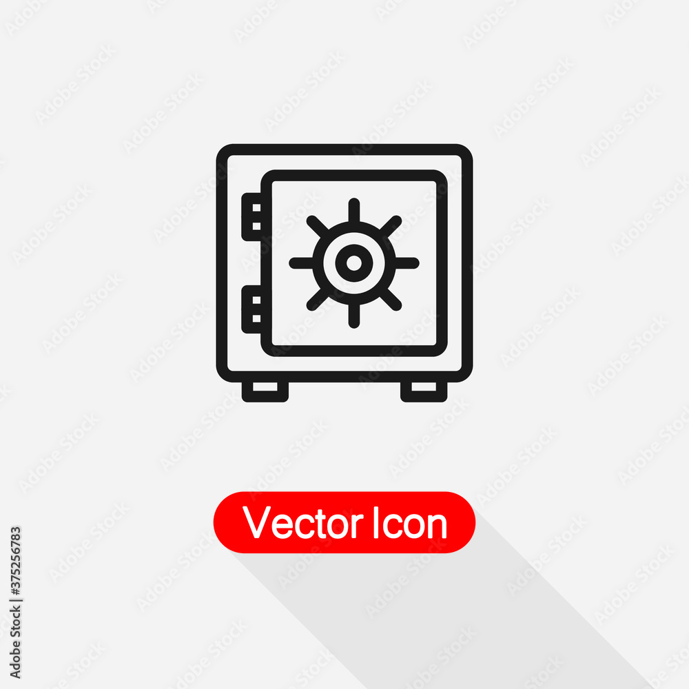 Safe Icon Vector Illustration Eps10