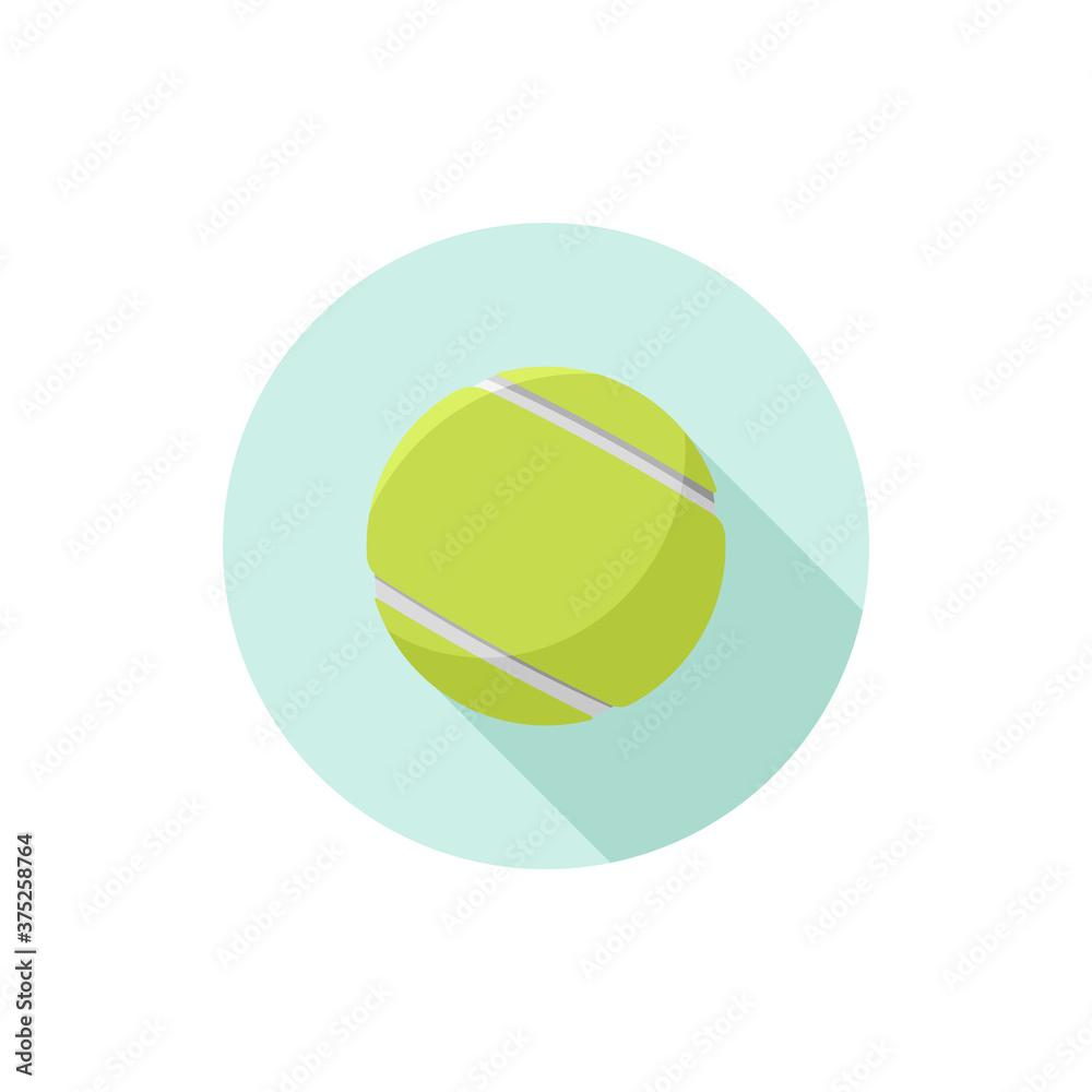 Flat design Tennis Ball
