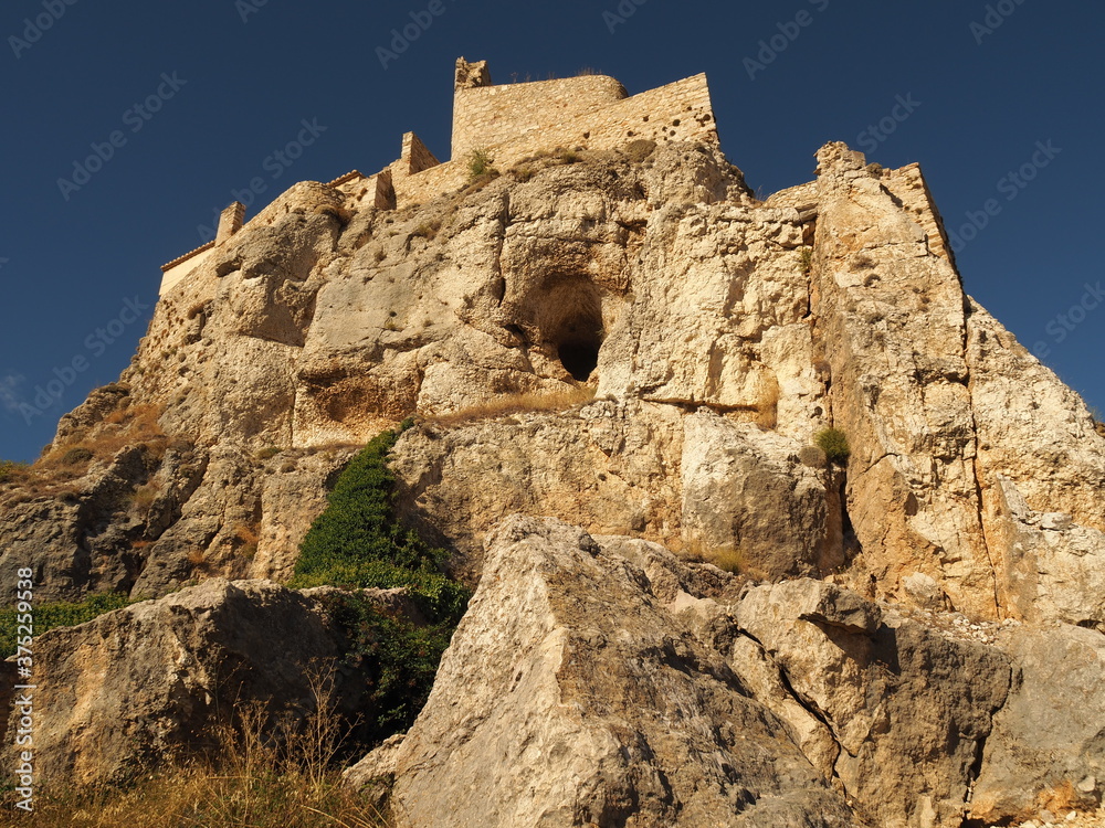 castillo en lo alto de una montaña en Culla España