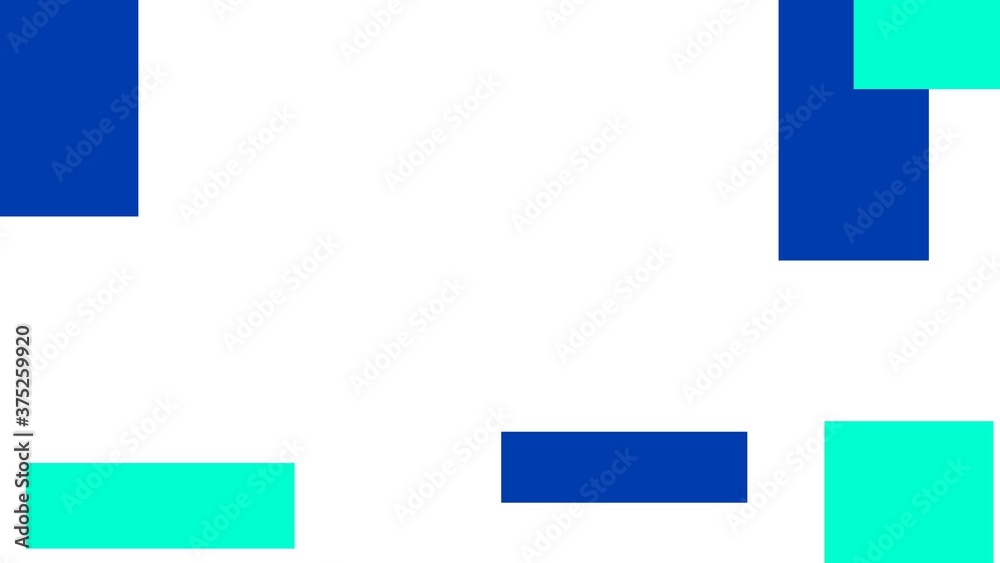 Abstract background of rectangular and square shapes in 2 shades of blue on white. White space for text Abstract background of rectangular and square shapes in 2 shades of blue on white. White space for text
