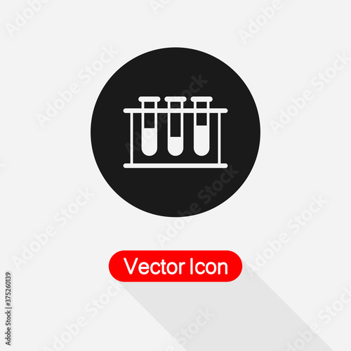 Test Tube Icon Vector Illustration Eps10