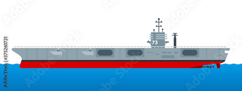 Airborne cruiser for transportation of aircraft vector isolated