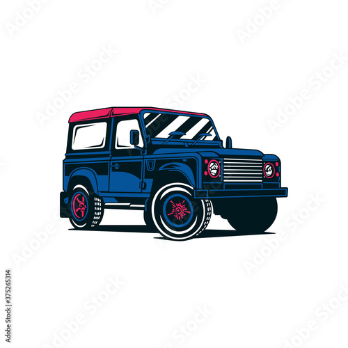 Creative car off road with variant color