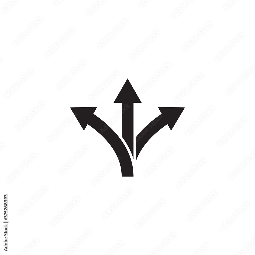 Way vector icon illustration design template Way vector icon illustration design template