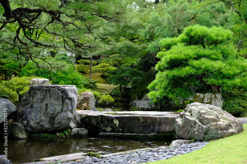Kyoto Japan - Kyoto Imperial Palace garden area
