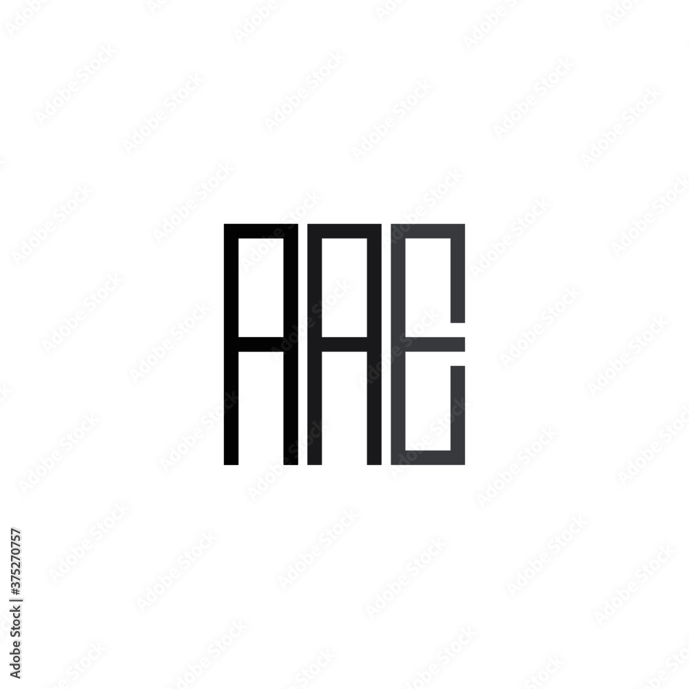 Initial Letters AAE, A A E logo icon