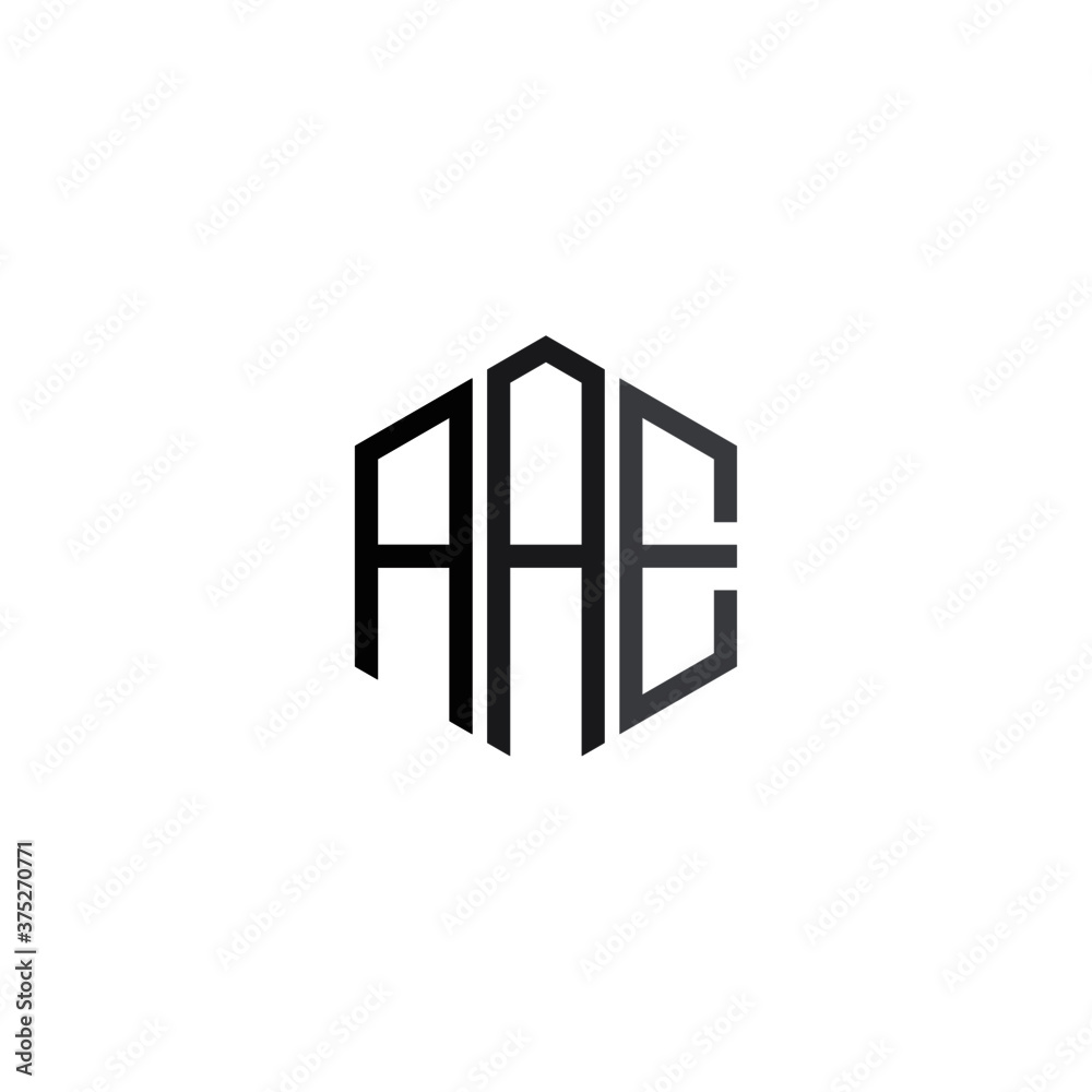 Initial Letters AAE, A A E logo icon