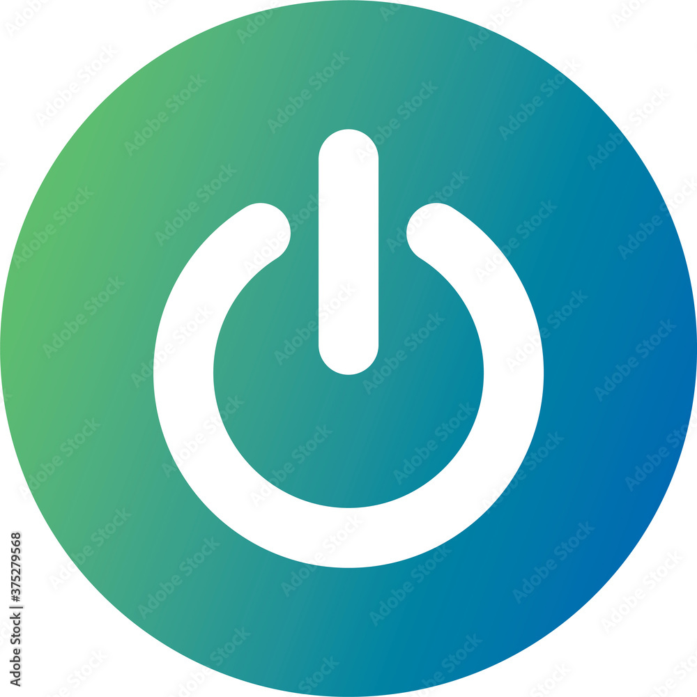 power button icon, power, icon, button, button icon, on, off, symbol