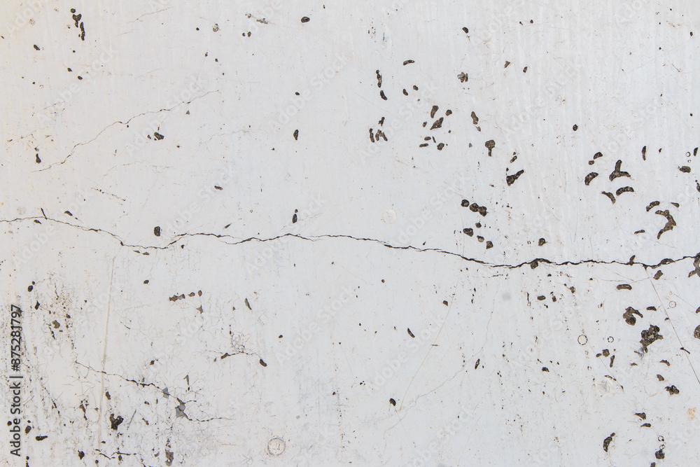 Closeup Texture abstract White old wall background