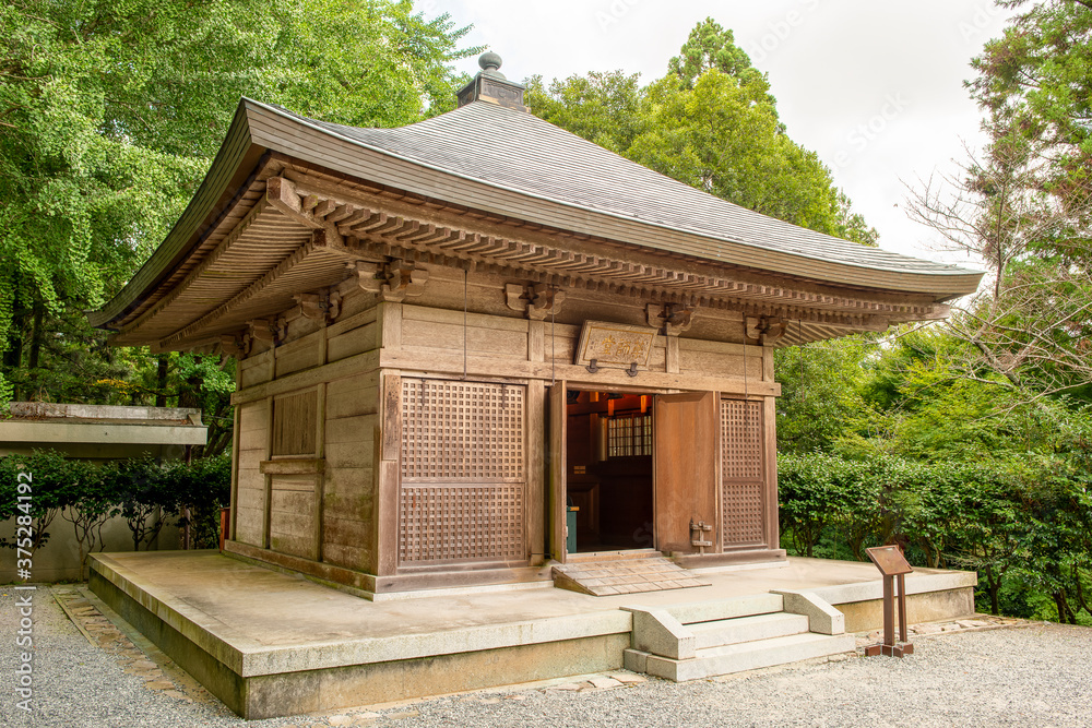 Yakushi-do hall of Banshu-Kiyomizu temple in Kato city, Hyogo, Japan. Notes: No property release is needed which was confirmed with the temple. Yakushi-do hall of Banshu-Kiyomizu temple in Kato city, Hyogo, Japan. Notes: No property release is needed which was confirmed with the temple.