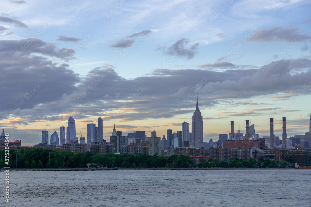 Naklejka premium New York City Skyline