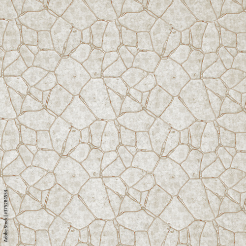 Fotografiet 3d illustration brick texture pavement Seamless stone of brick seamless For larg