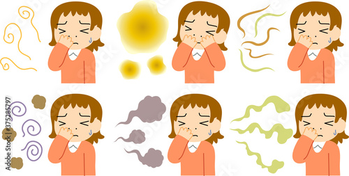 Woman troubled in stinking smell set
