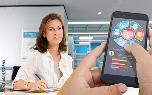 Healthcare app and medic