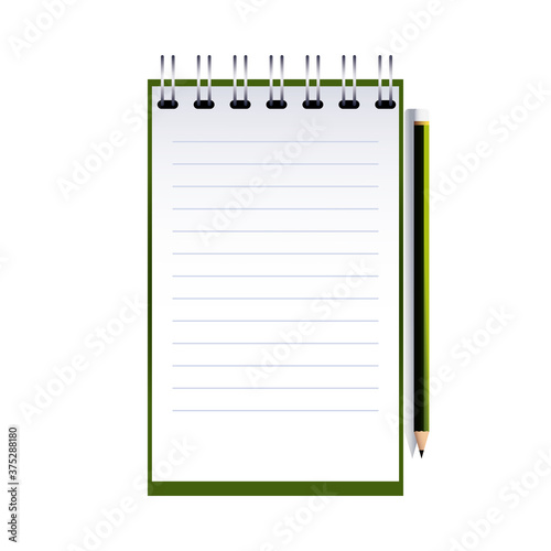 notebook and notepad with corporate designs