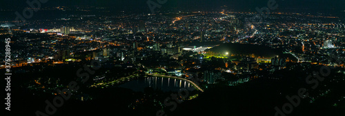 night view of the city