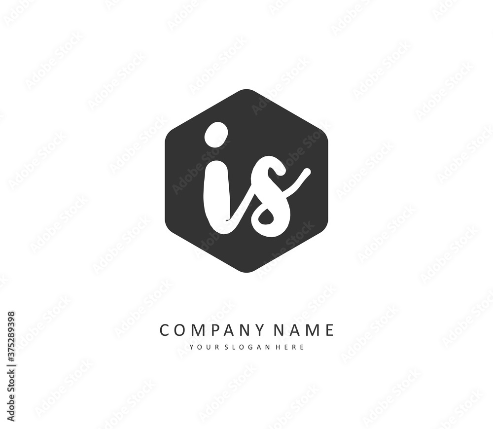 I S IS Initial letter handwriting and signature logo. A concept handwriting initial logo with template element. I S IS Initial letter handwriting and signature logo. A concept handwriting initial logo with template element.