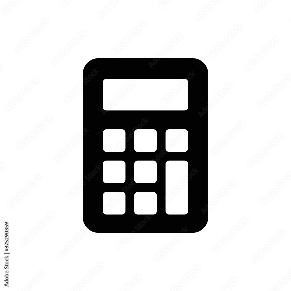 Calculator vector icon. Vector web design. Calculator vector icon. Vector web design.