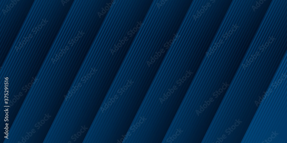 Obraz premium Modern abstract blue 3d business presentation background