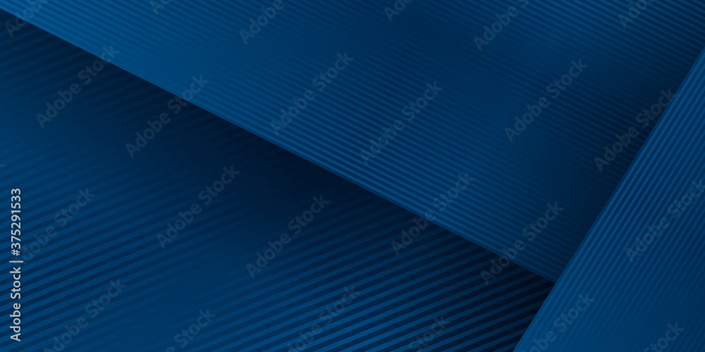 Modern abstract blue 3d business presentation background