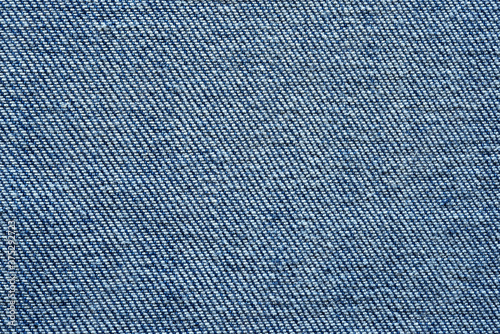 blue jeans cotton swatch close up