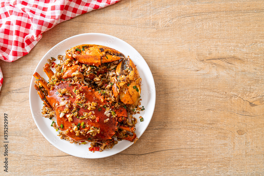 Stir Fried Crab with Spicy Salt & Pepper Stir Fried Crab with Spicy Salt & Pepper
