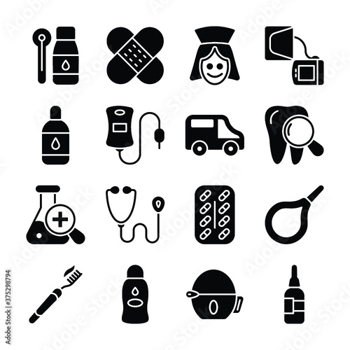 Medicine and Drugs icons
