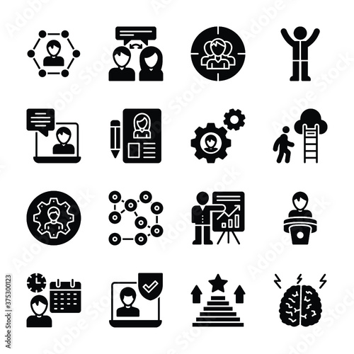 Corporate Development Icons Pack 