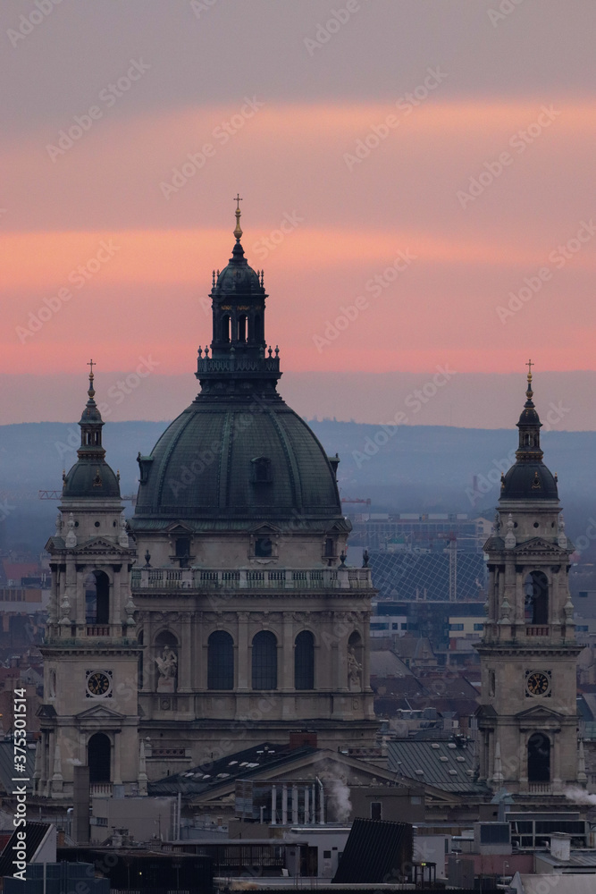 St. Stephen's Basilica in Budapest 