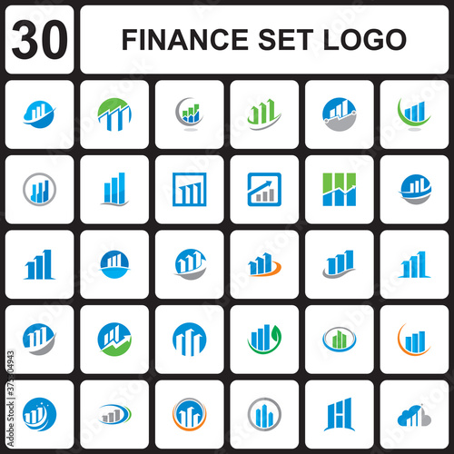 One Set Finance Logo , One Set Business Logo