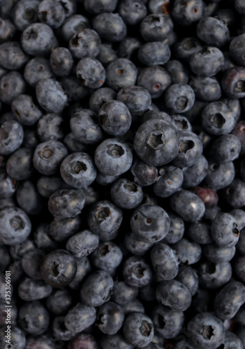 Blueberry berry fresh fruit background photo