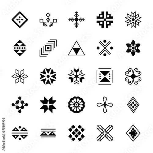 Pack Of Tribal Icons 
