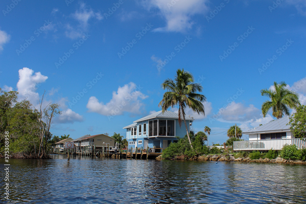 Fototapeta premium Haus in den Everglades Florida