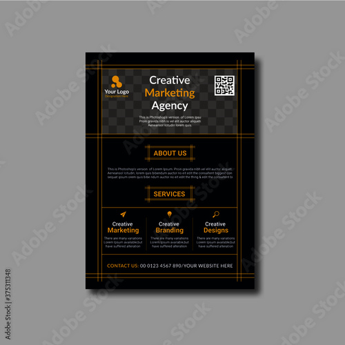 Creative Multipurpose Business Flyer, Corporate Office, Agency Advertisement