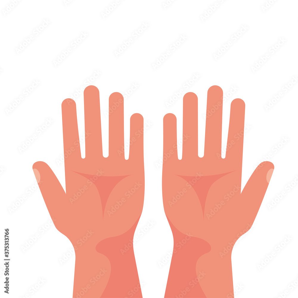 Palm empty. Gesture hands.Vector illustration flat design. Isolated on white background. Palms up, a template for different objects and subjects. Place to give and take. Acceptance of donations. Palm empty. Gesture hands.Vector illustration flat design. Isolated on white background. Palms up, a template for different objects and subjects. Place to give and take. Acceptance of donations.