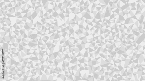 White Polygon Art Background geometric pattern, triangle polygon design, vector background.
