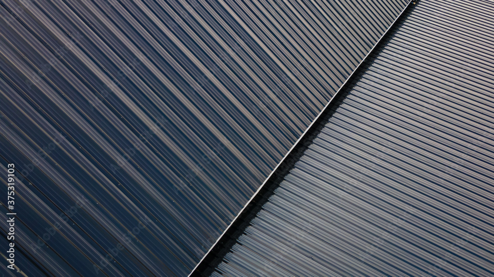 Black zinc roof that is already installed Black zinc roof that is already installed