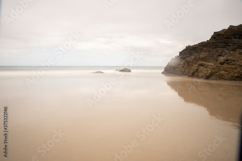 Las catedrales beach in galicia  spain